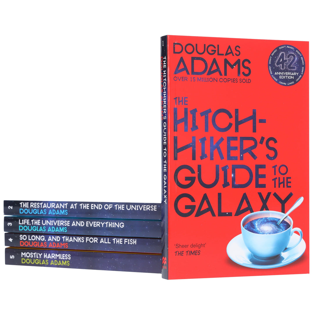 The Hitchhiker's Guide to the Galaxy by Douglas Adams: Complete Books 1-5 Box Set - Fiction - Paperback