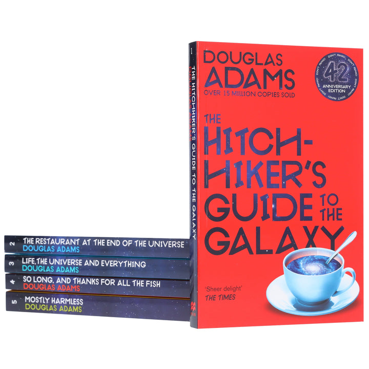 The Hitchhiker's Guide to the Galaxy by Douglas Adams: Complete Books 1-5 Box Set - Fiction - Paperback