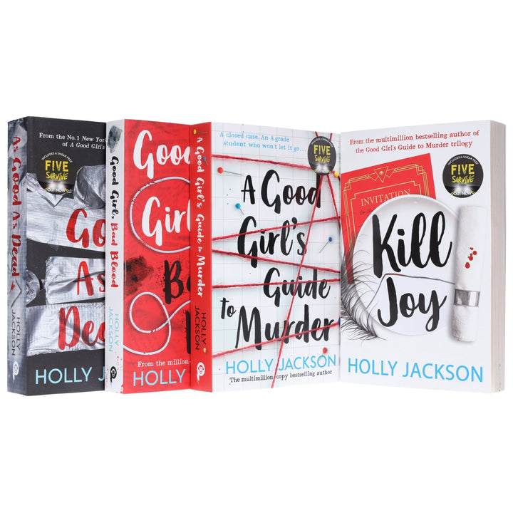 A Good Girl’s Guide To Murder Series By Holly Jackson 4 Books Collection Set - Ages 14+ - Paperback