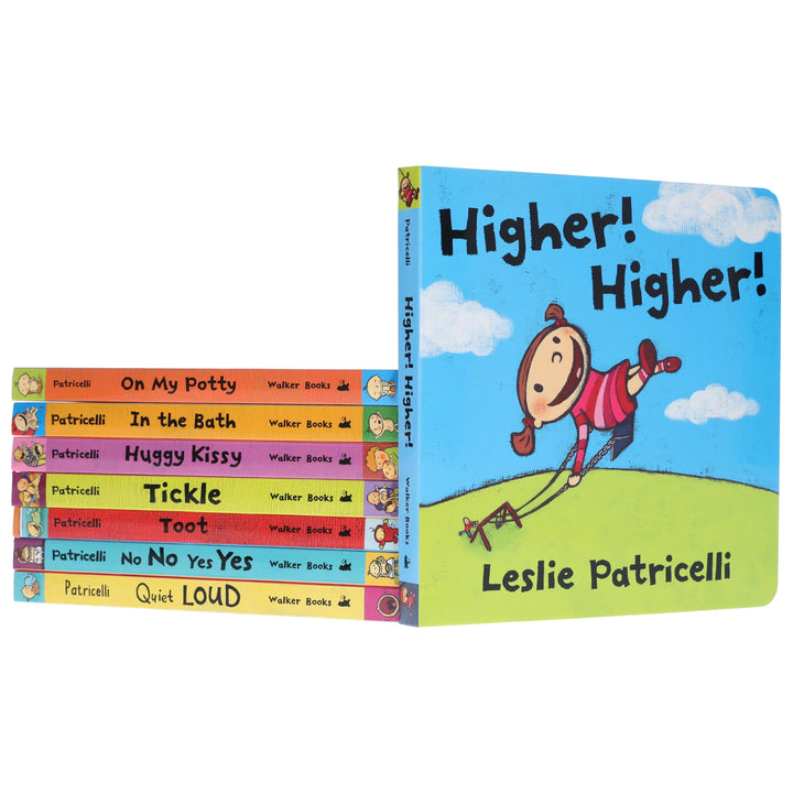 Leslie Patricelli's Big Box of Brilliant 8 Books Collection Box Set - Ages 1-3 - Board Book
