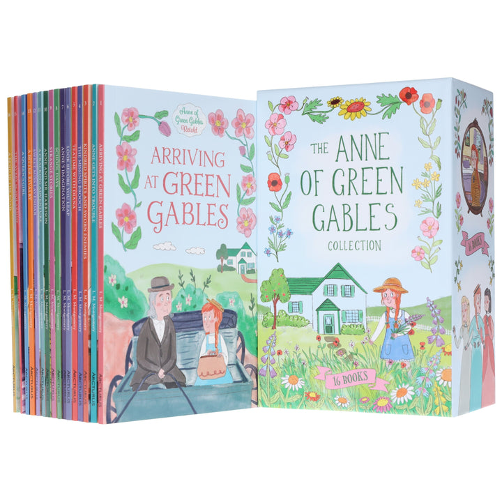 The Anne of Green Gables Collection by Samantha Newman Illustrated 16 Books Box Set - Ages 7-12 - Paperback