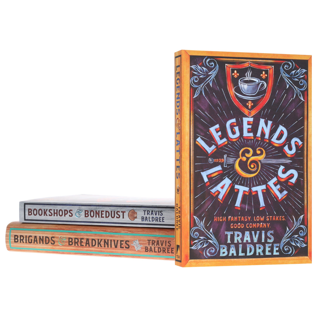 Legends & Lattes Series by Travis Baldree 3 Books Collection Set - Fiction - Paperback/Hardback