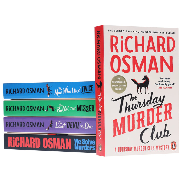 Thursday Murder Club & We Solve Murders Series by Richard Osman 5 Books Collection Set - Fiction - Paperback