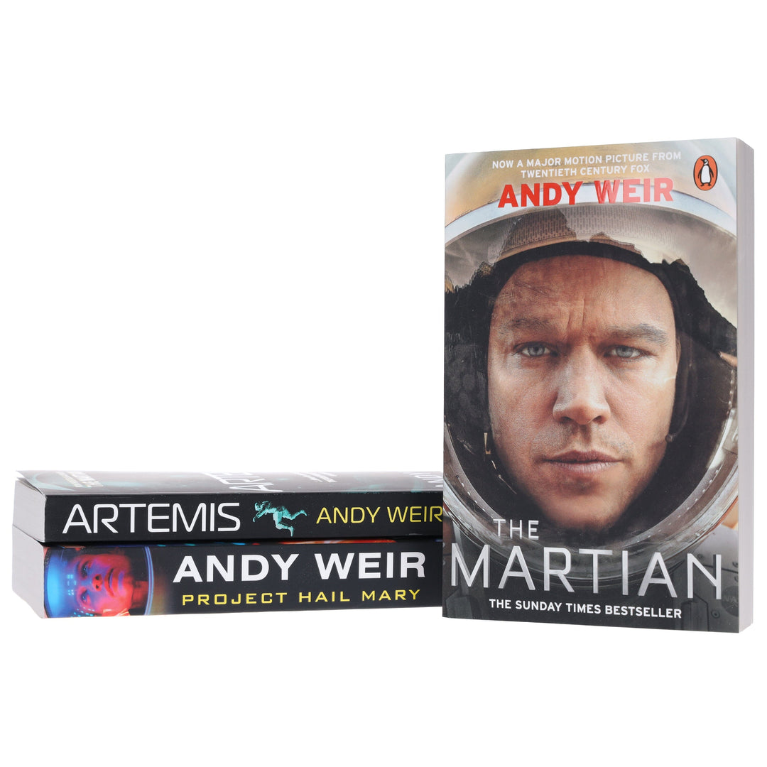 Project Hail Mary, The Martian & Artemis By Andy Weir 3 Books Collection Set - Fiction - Paperback