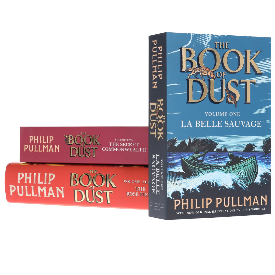 The Book of Dust (Vol 1-3) (His Dark Materials) by Philip Pullman Illustrated 3 Books Collection Set - Ages 12-17 - Paperback/Hardback