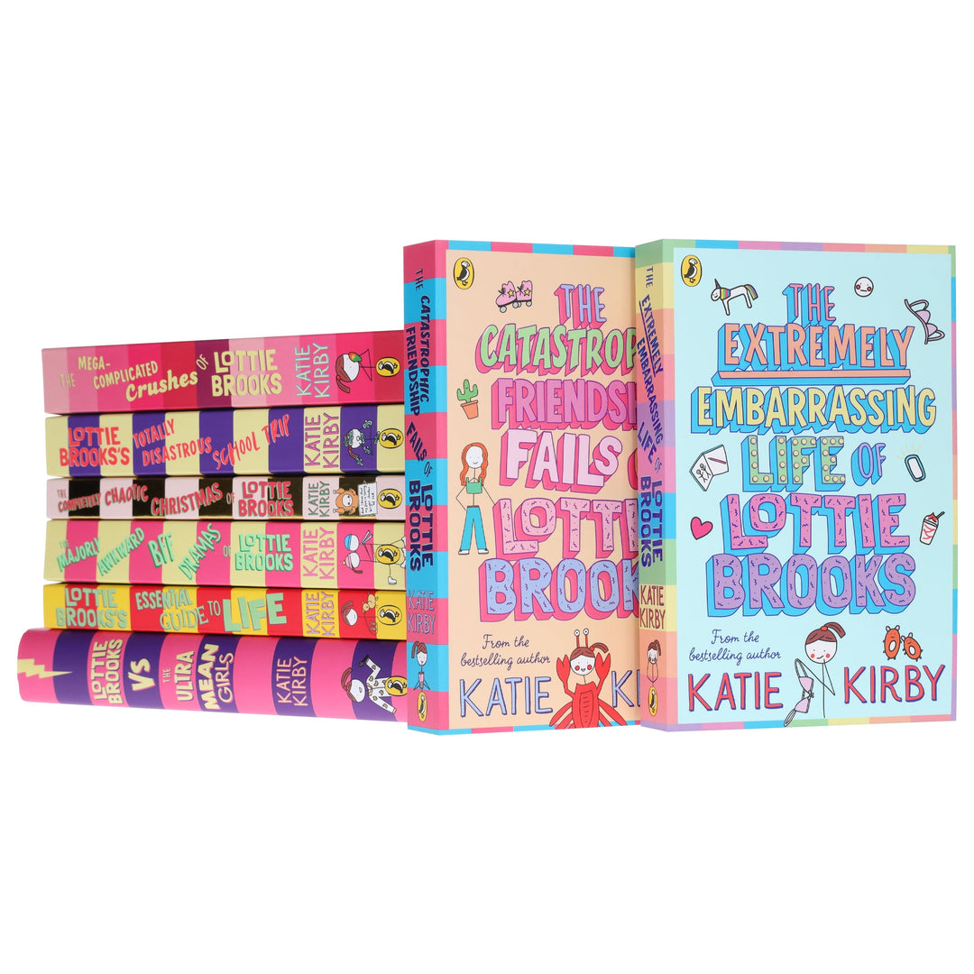 Lottie Brooks Series By Katie Kirby 8 Books Collection Set - Ages 9-12 - Paperback/Hardback