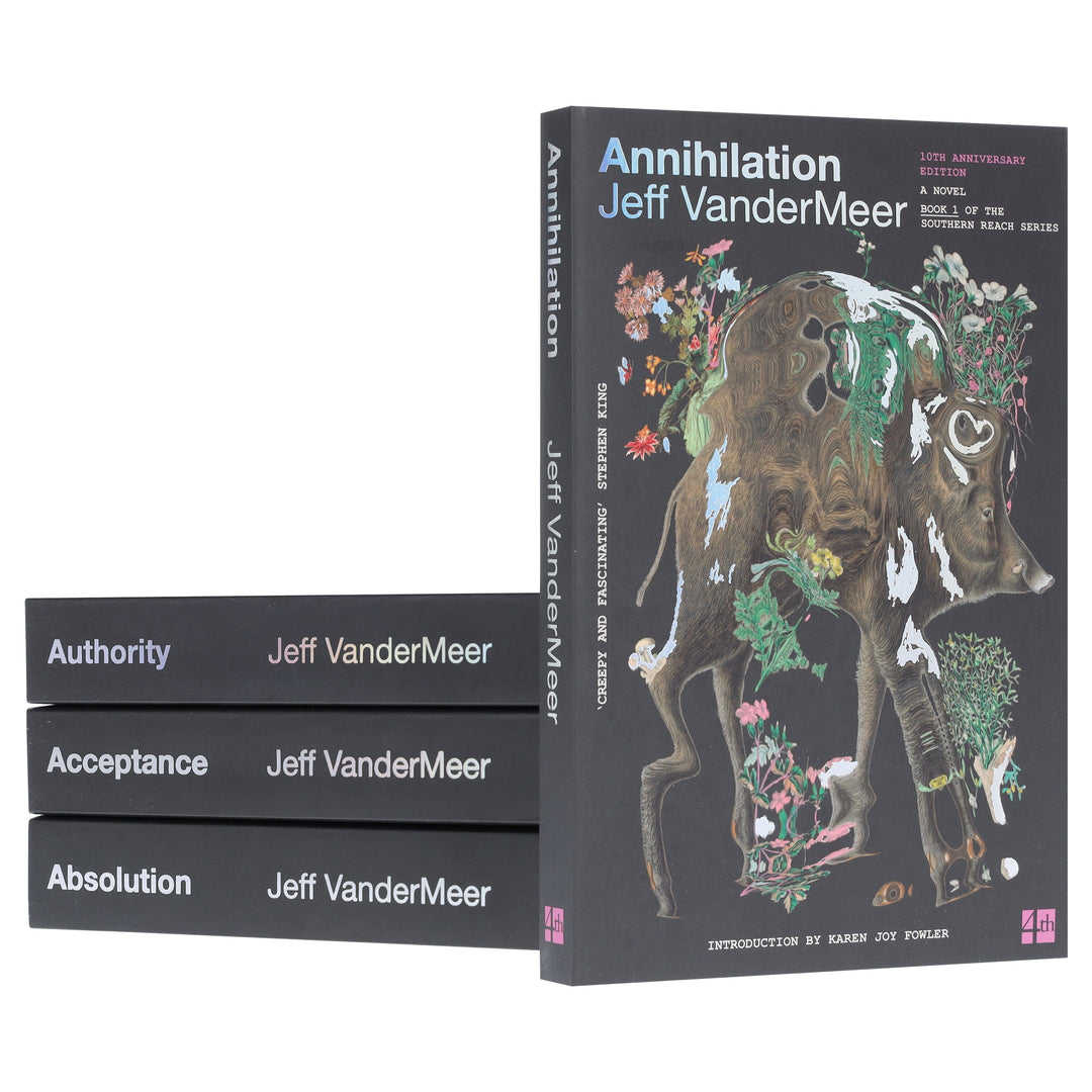 Southern Reach Series by Jeff VanderMeer (10th Anniversary Edition) 4 Books Collection Set - Fiction - Paperback