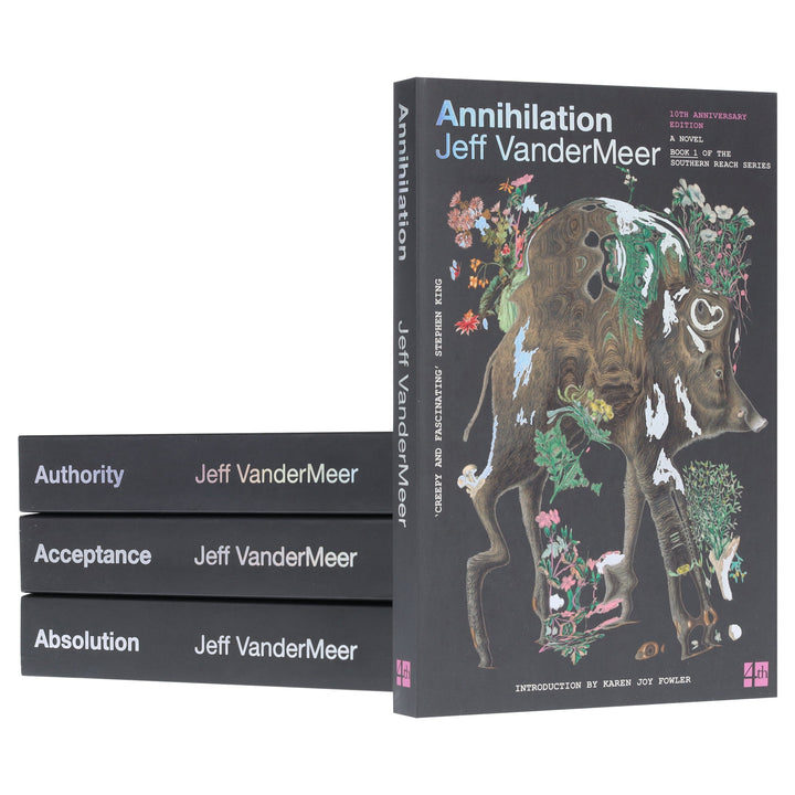 Southern Reach Series by Jeff VanderMeer (10th Anniversary Edition) 4 Books Collection Set - Fiction - Paperback