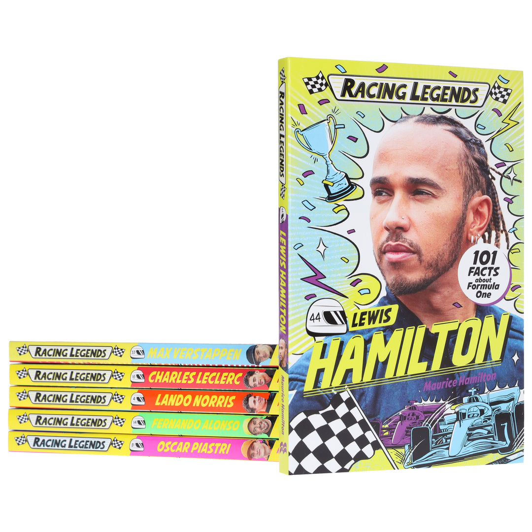 Racing Legends: 101 Facts about Formula One By Maurice Hamilton 6 Books Collection Set - Ages 7-9 - Paperback