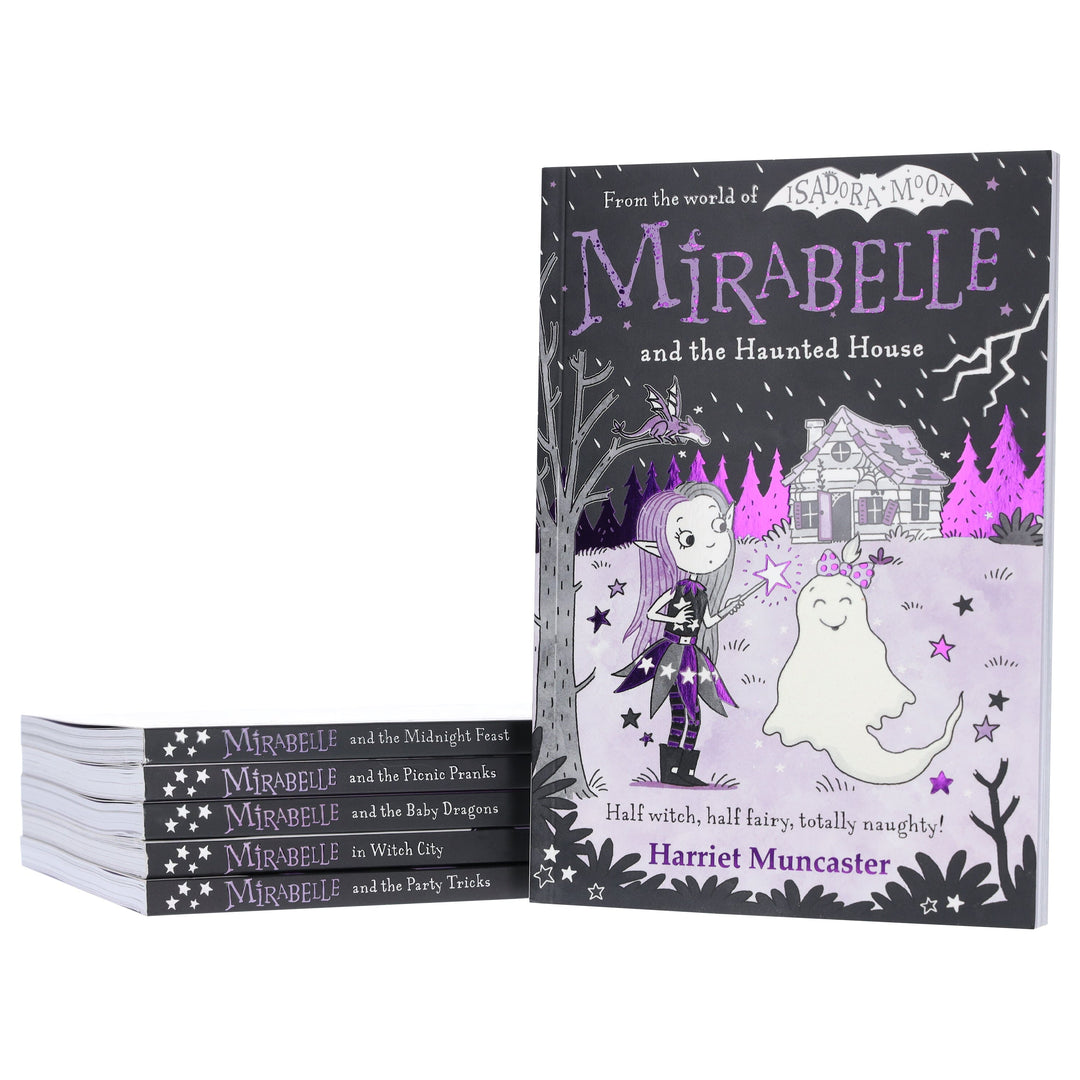 Mirabelle Series (Books 9-14) by Harriet Muncaster: Illustrated 6 Books Collection Set (Isadora Moon) - Ages 5-8 - Paperback