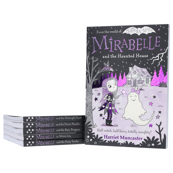 Mirabelle Series (Books 9-14) by Harriet Muncaster: Illustrated 6 Books Collection Set (Isadora Moon) - Ages 5-8 - Paperback