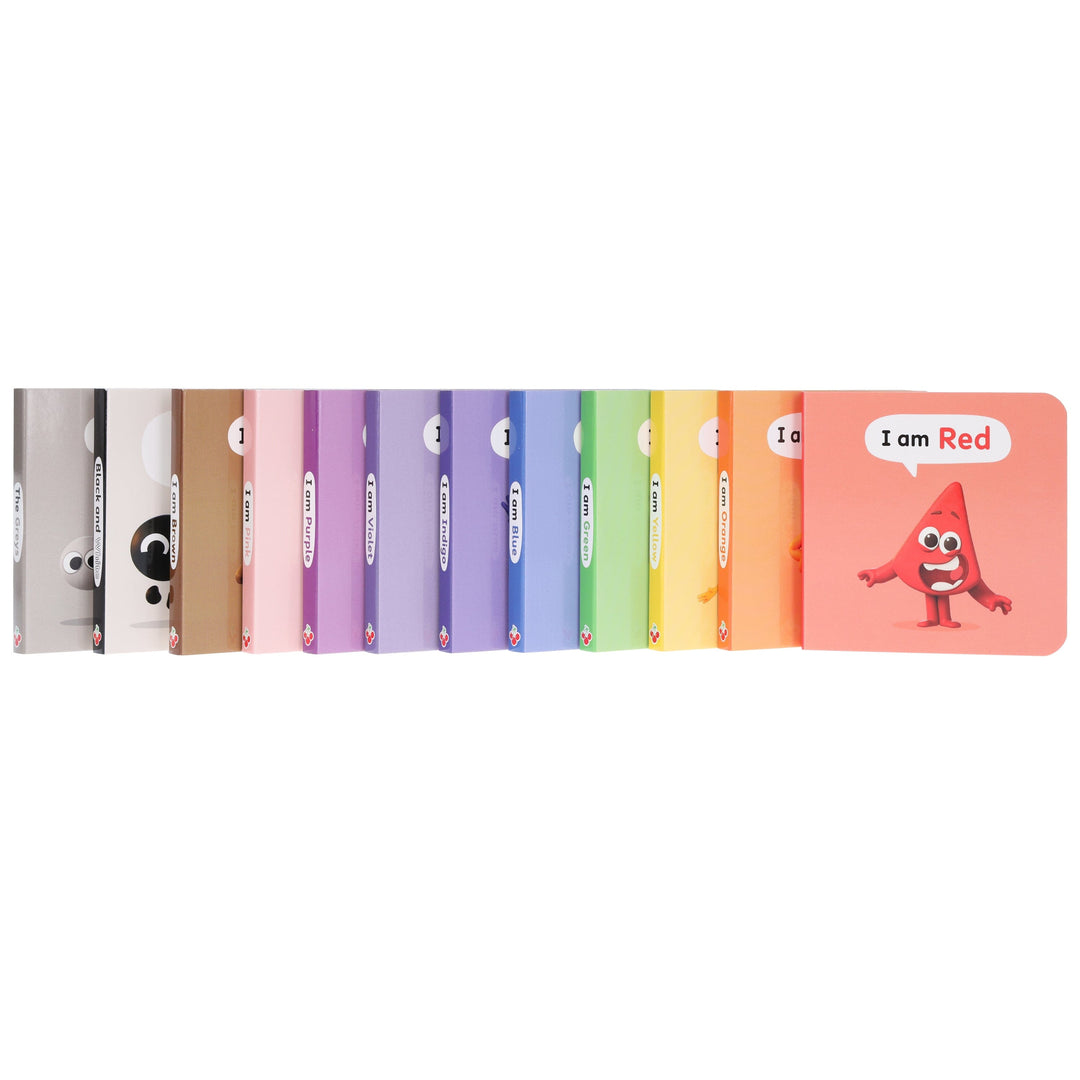 A Case of Colourblocks 12 Mini Books Collection Box Set - Ages 0-5 - Board book