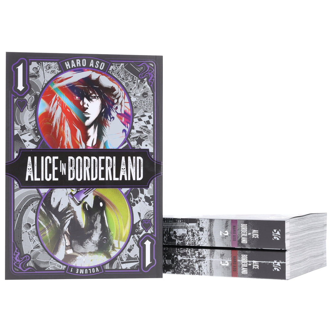 Alice in Borderland (Vol. 1-3) by Haro Aso 3 Books Collection Manga Set - Fiction - Paperback