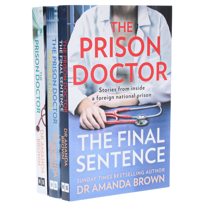 The Prison Doctor Series By Dr Amanda Brown 3 Books Collection Set - Fiction - Paperback Fiction HarperCollins Publishers