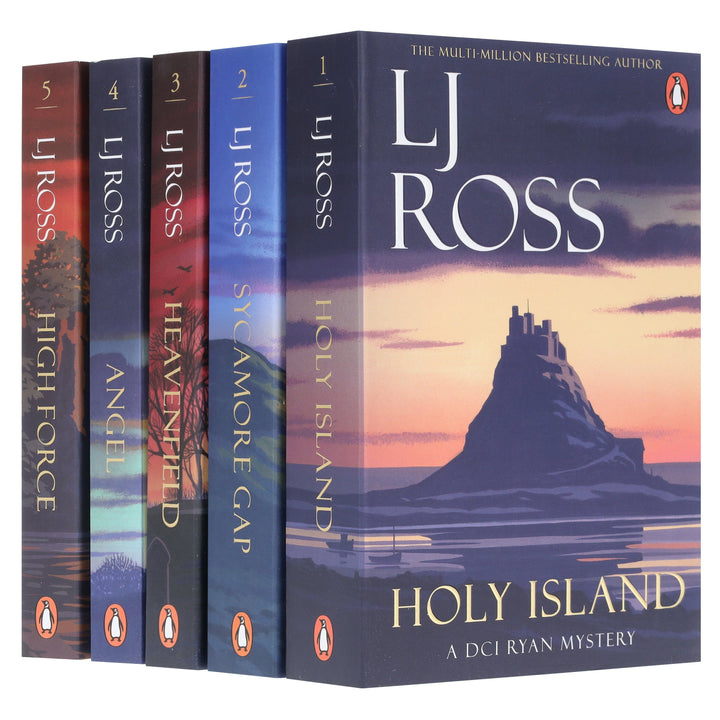 The DCI Ryan Mysteries (Vol. 1-5) By LJ Ross 5 Books Collection Set - Fiction - Paperback