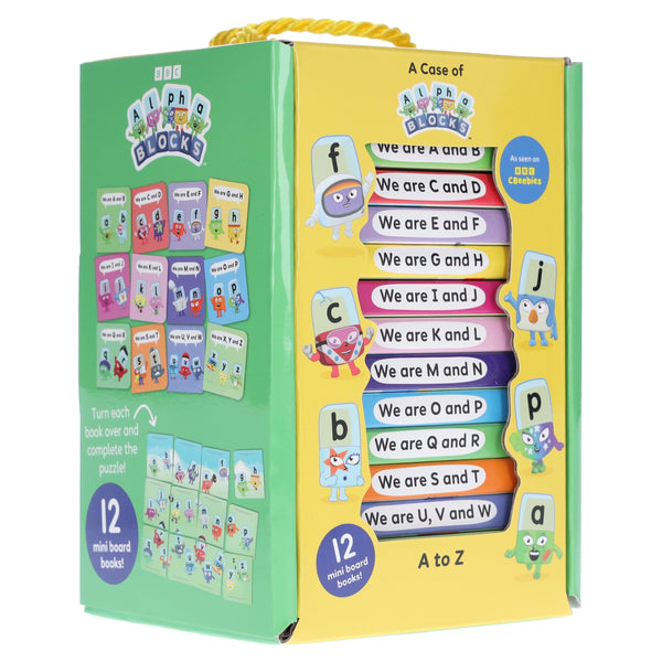 A Case of Alphablocks 12 Mini Books Collection Box Set - Ages 0-5