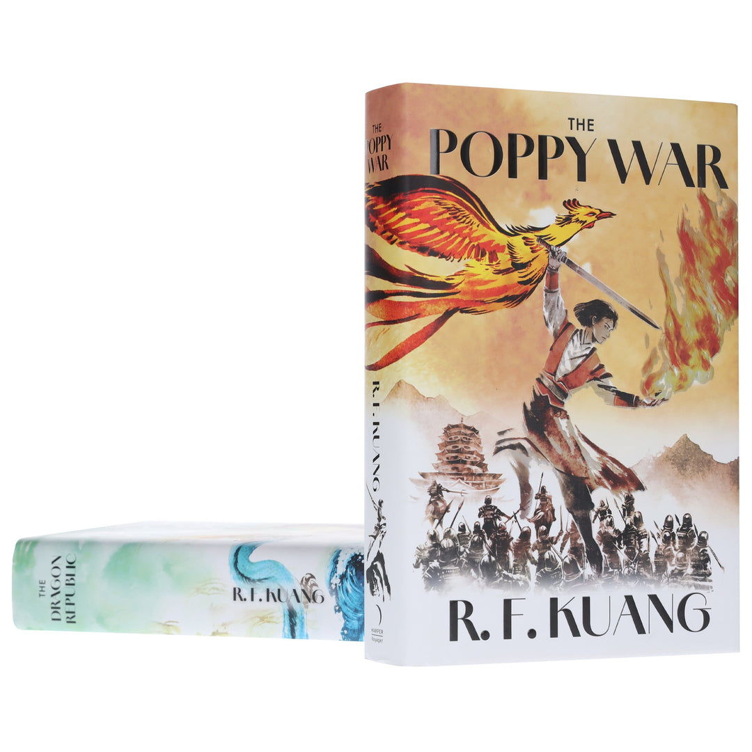 The Poppy War Series by R.F. Kuang 2 Books Collector's Edition Set - Fiction - Hardback