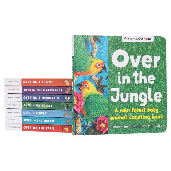 Our World, Our Home Little Library Collection by Marianne Berkes 8 Books Box Set - Ages 3+ - Board Book