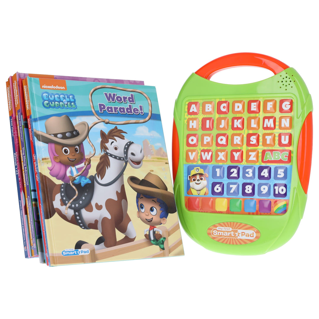 Nickelodeon PAW Patrol: My First Smart Pad Library & 8 Interactive Books Box Set - 18 Months+ - Educational Toy