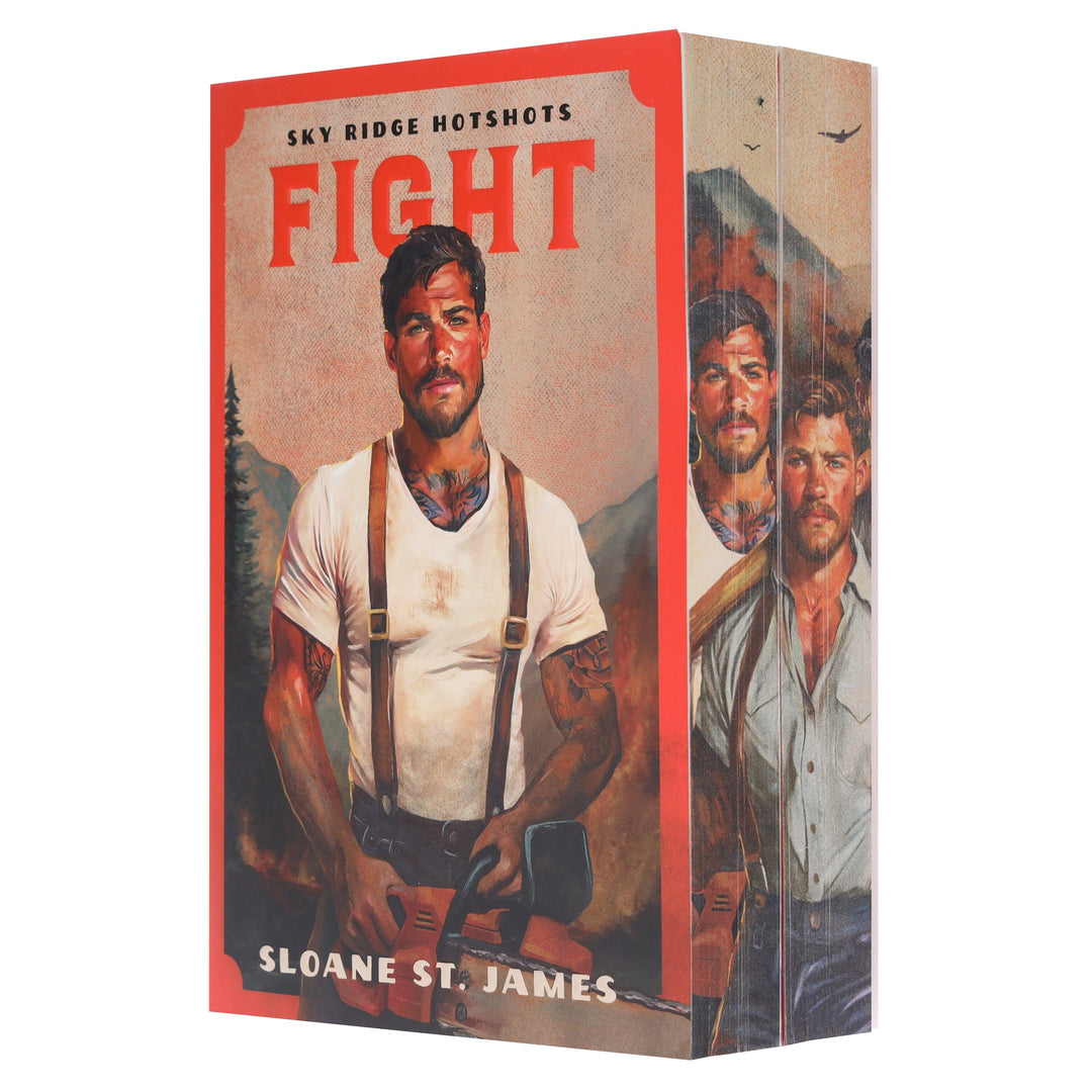 Sky Ridge Hotshots Series by Sloane St. James & Paisley Hope 2 Books Sprayed Edges Collection Set - Fiction - Paperback