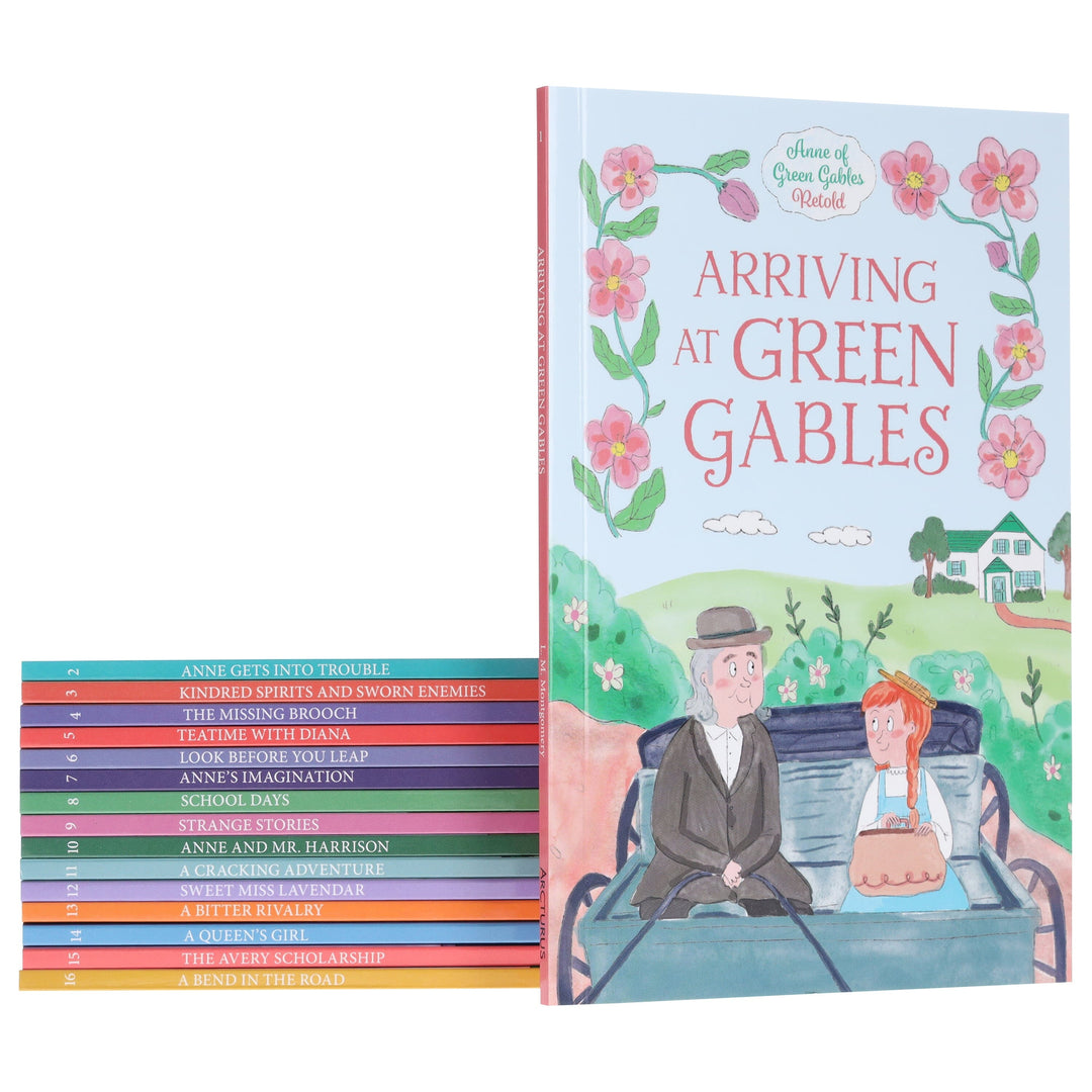 The Anne of Green Gables Collection by Samantha Newman Illustrated 16 Books Box Set - Ages 7-12 - Paperback