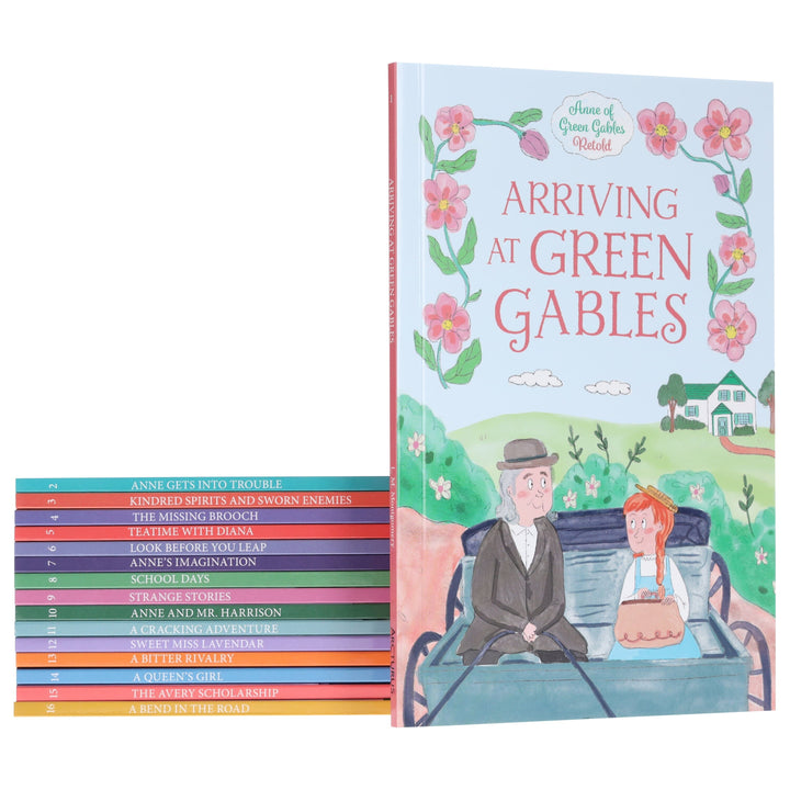 The Anne of Green Gables Collection by Samantha Newman Illustrated 16 Books Box Set - Ages 7-12 - Paperback