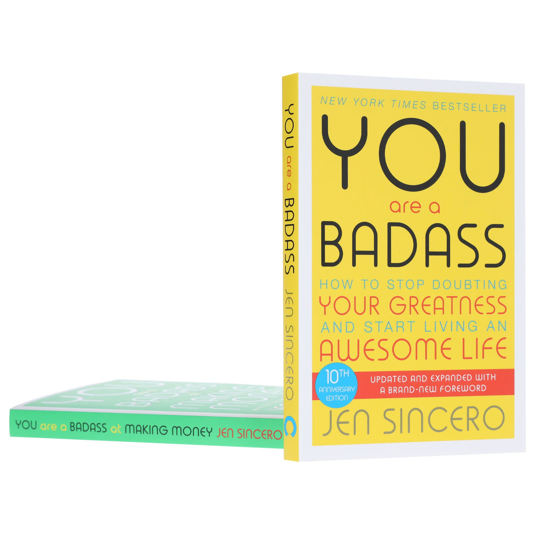 You Are a Badass Series by Jen Sincero 2 Books Collection Set - Non Fiction - Paperback