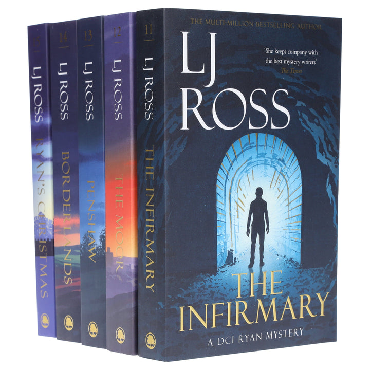 The DCI Ryan Mysteries (Vol. 11-15) By LJ Ross 5 Books Collection Set - Fiction - Paperback