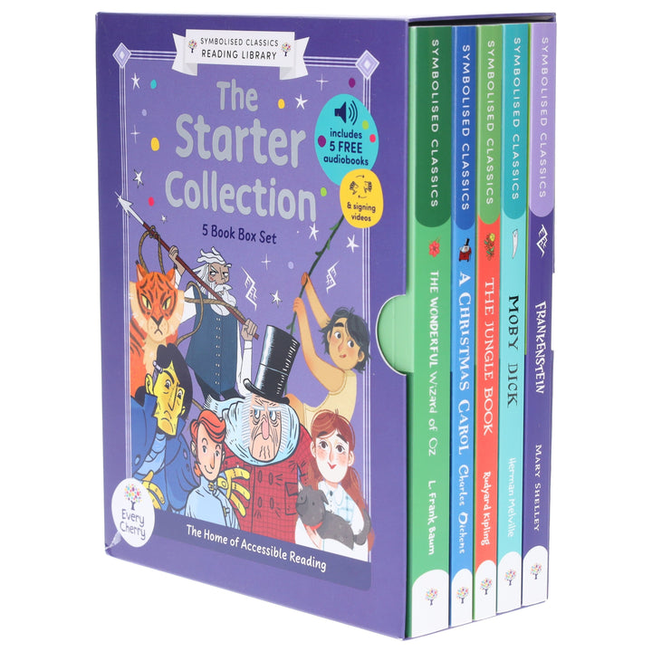 Symbolised Classics Reading Library: The Starter Collection 5 Books Boxed Set - Ages 7+ - Paperback