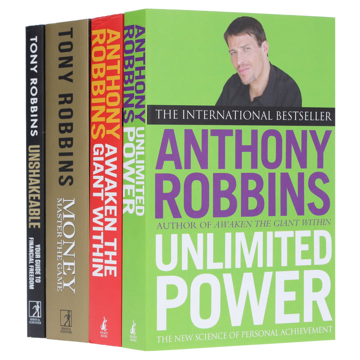 Anthony & Tony Robbins Success Mastery Collection 4 Books Set - Non Fiction - Paperback