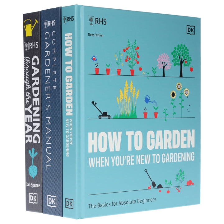 RHS Gardening Collection By DK: 3 Books Collection Set - Non Fiction - Hardback Non-Fiction DK