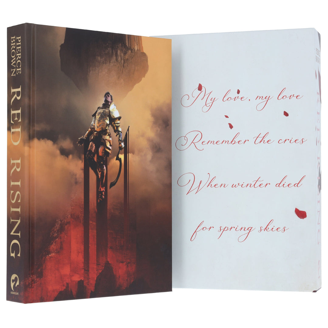 Red Rising by Pierce Brown Special Edition Sprayed Edges Box Set - Fiction - Hardback