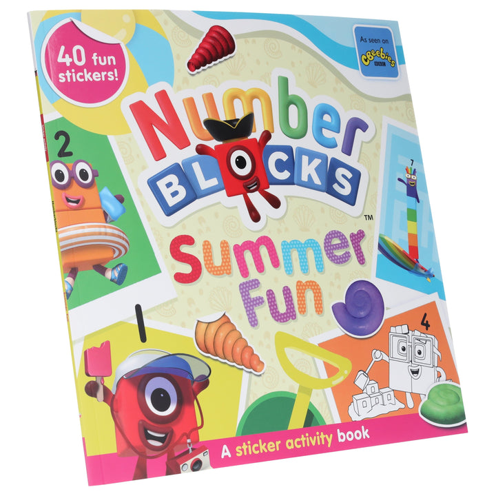 Numberblocks Summer Fun: A Sticker Activity Book - Quizzes, Puzzles, Fun Games - Ages 3-6 - Paperback