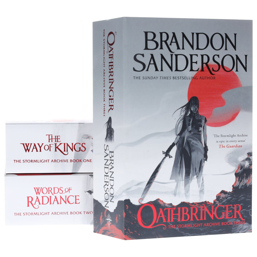 The Stormlight Archive Series By Brandon Sanderson (Book 1-3) Collection 3 Books Set - Fiction - Paperback