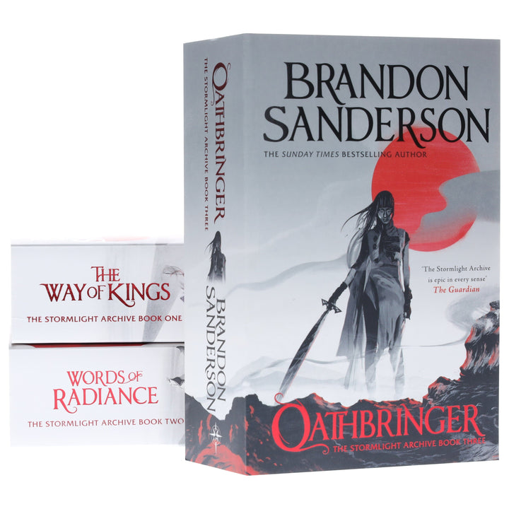 The Stormlight Archive Series By Brandon Sanderson (Book 1-3) Collection 3 Books Set - Fiction - Paperback