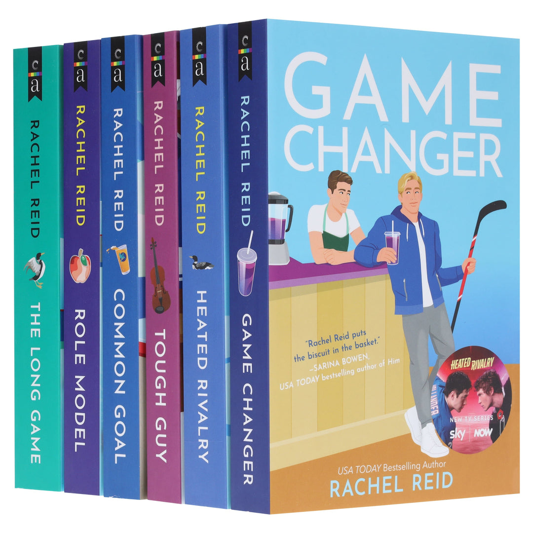 Heated Rivalry: Game Changers Series by Rachel Reid 6 Books Collection Set - Fiction - Paperback