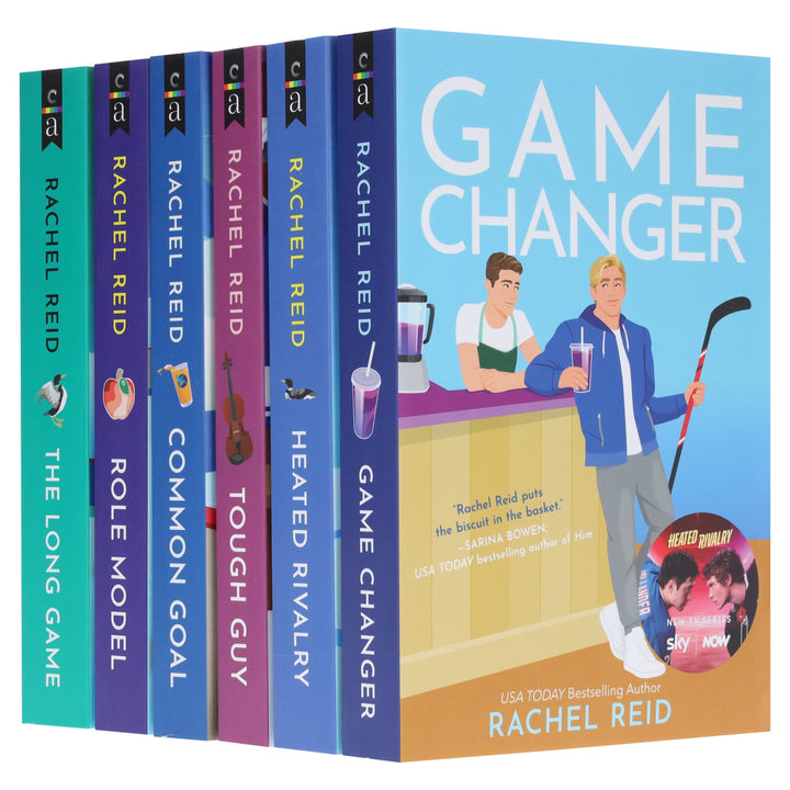 Heated Rivalry: Game Changers Series by Rachel Reid 6 Books Collection Set - Fiction - Paperback