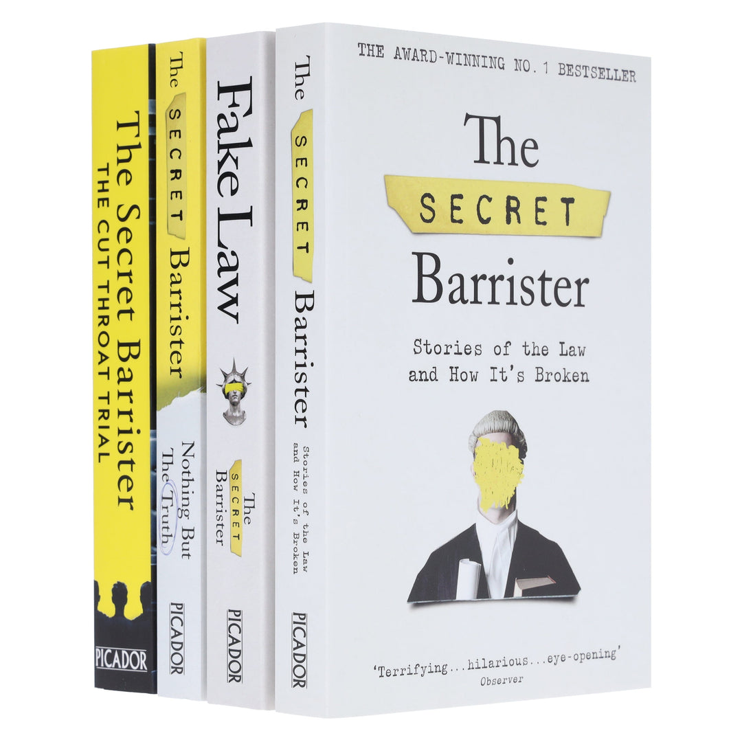 The Secret Barrister Collection 4 Books Set - Non Fiction - Paperback