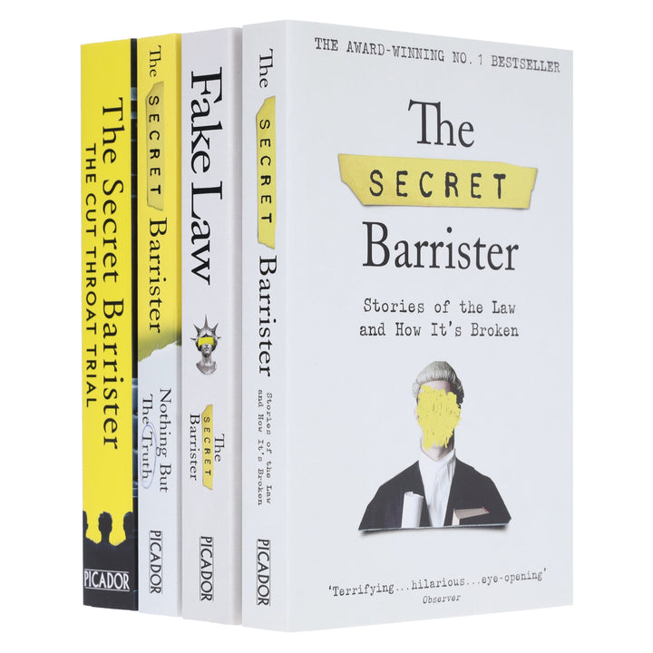 The Secret Barrister Collection 4 Books Set - Non Fiction - Paperback