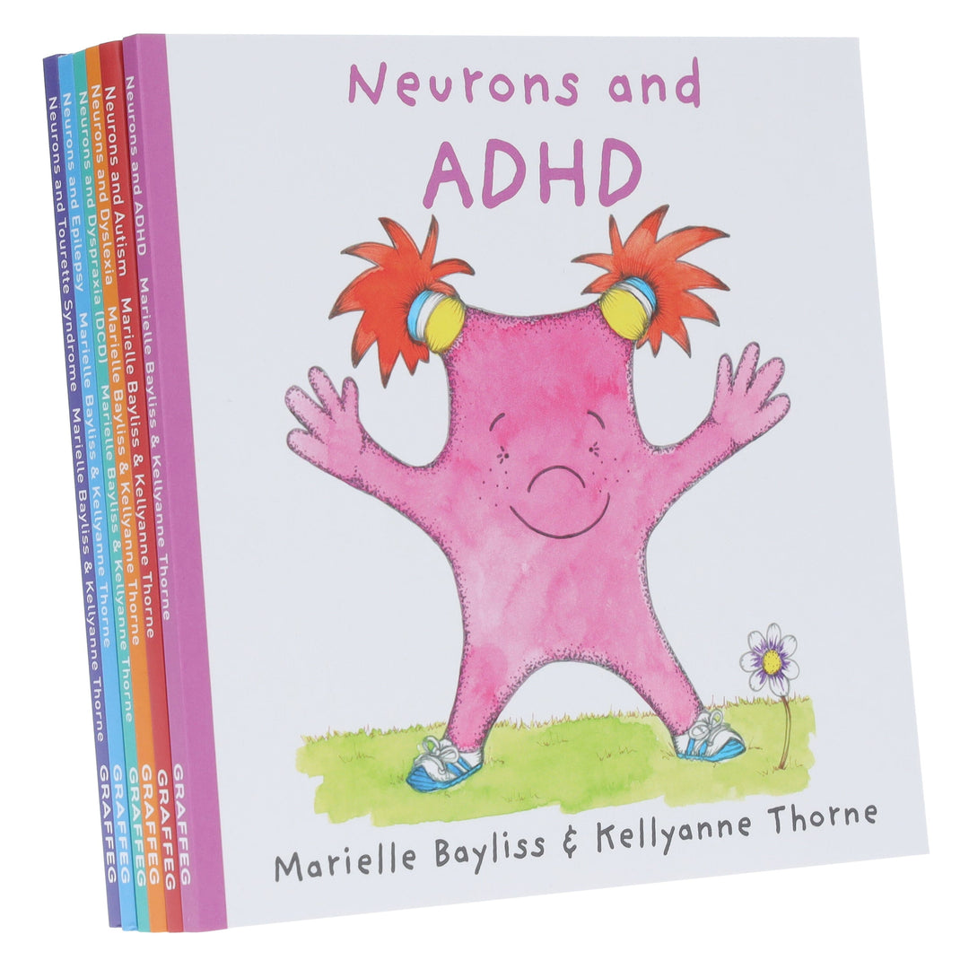 The Neurons Series by Marielle Bayliss Illustrated 6 Books Collection Set - Ages 3-7 - Paperback