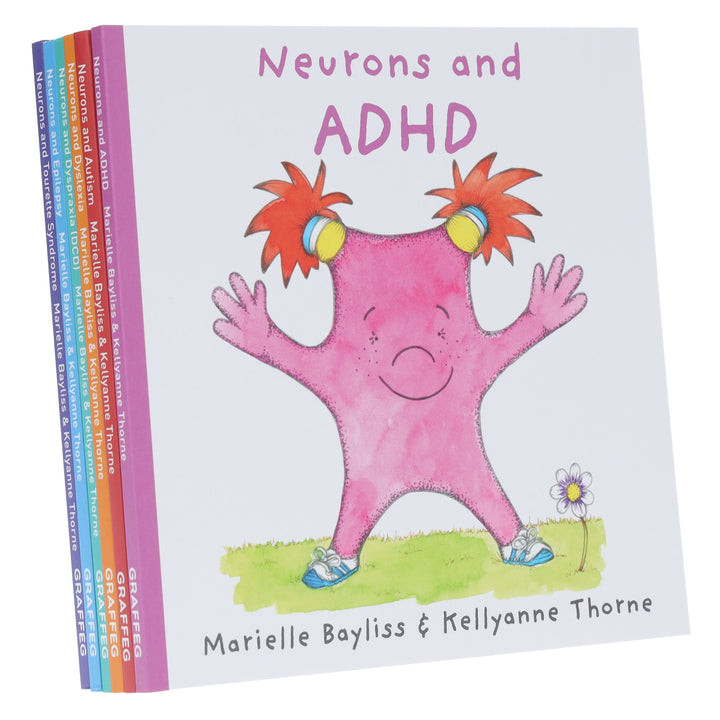 The Neurons Series by Marielle Bayliss Illustrated 6 Books Collection Set - Ages 3-7 - Paperback