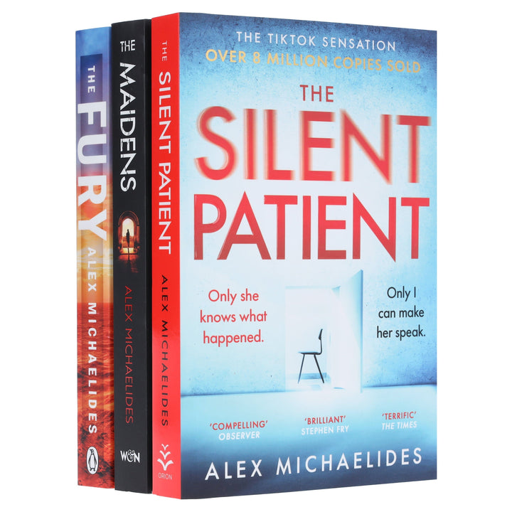 Alex Michaelides Thriller 3 Books Collection Set - Fiction - Paperback