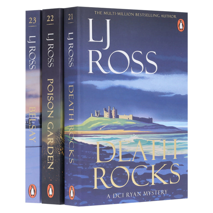 The DCI Ryan Mysteries (Vol. 21-23) By LJ Ross 3 Books Collection Set - Fiction - Paperback