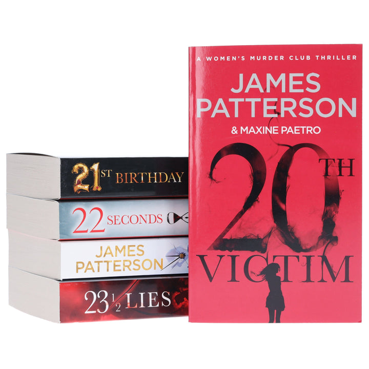 Women's Murder Club Series (Book 20-23 1/2) by James Patterson: 5 Books Collection Set - Fiction - Paperback