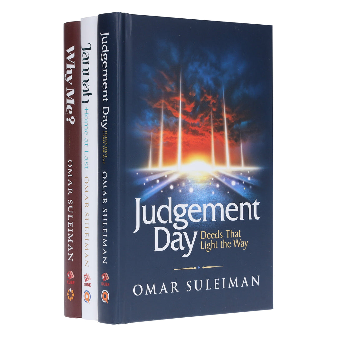 Judgement Day, Jannah & Why Me?: By Omar Suleiman 3 Books Collection Set - Non Fiction - Hardback