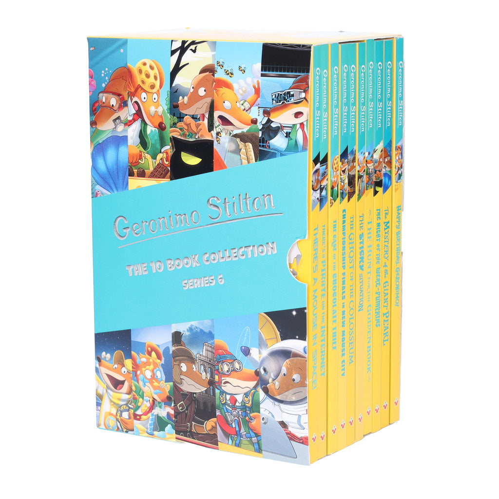 Geronimo Stilton The 10 Book Collection (Series 6) Box Set - Ages