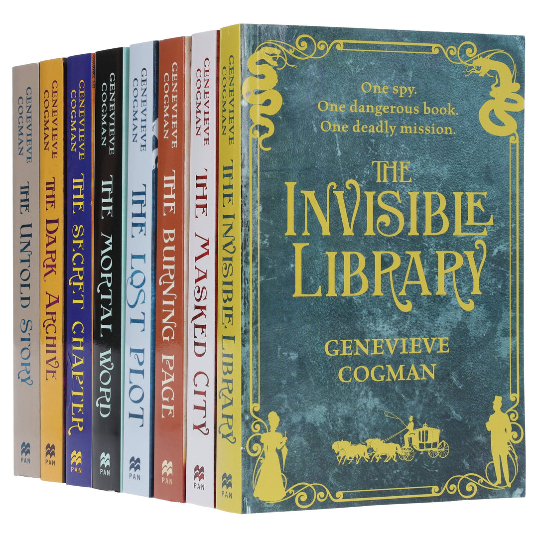 The Invisible Library Series By Genevieve Cogman Complete 8 Books Collection Set - Fiction - Paperback