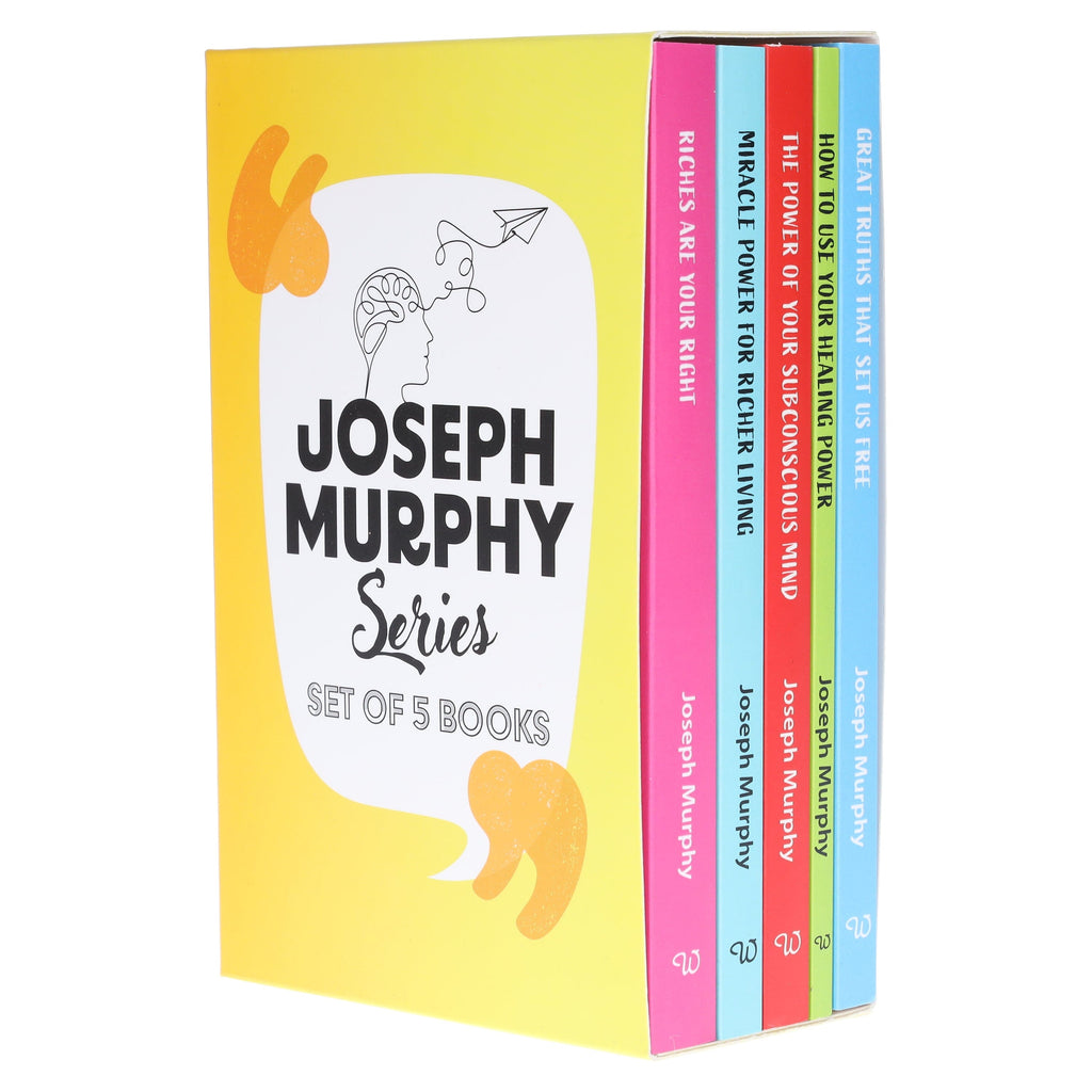 Joseph Murphy Series 5 Books Collection Box Set - Fiction