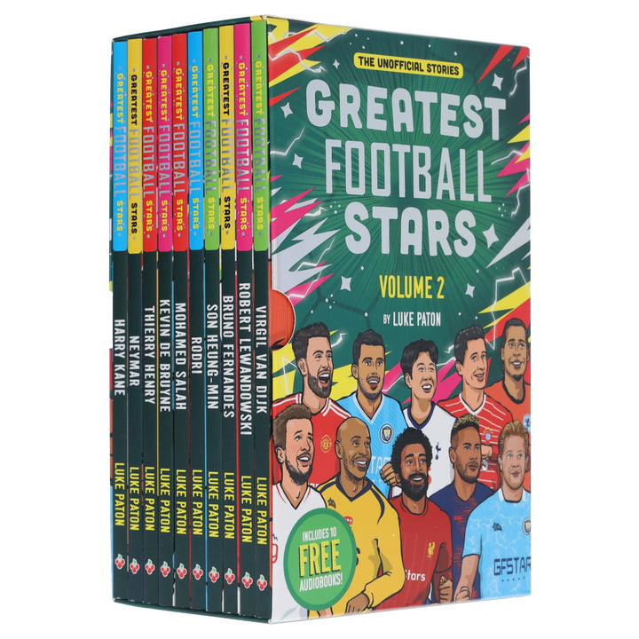 The Greatest Football Stars (Vol 1-2) by Luke Paton 20 Books Collection Set - Ages 7+ - Paperback