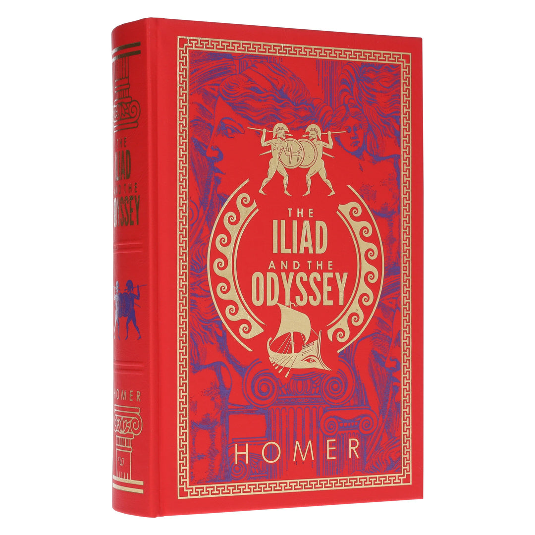 The Iliad and The Odyssey (Leather-bound) by Homer - Fiction - Paperback